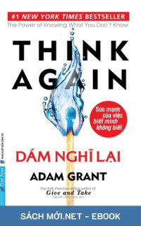 Download sách Dám Nghĩ Lại PDF/MOBI/EPUB/AZW3 cho điện thoại, iPhone, máy tính, máy đọc sách Kindle