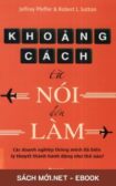 Download sách Khoảng Cách Từ Nói Đến Làm PDF/MOBI/EPUB/AZW3 cho điện thoại, iPhone, máy tính, máy đọc sách Kindle