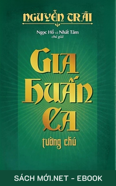 Tải ebook Gia Huấn Ca PDF/MOBI/EPUB/AZW3