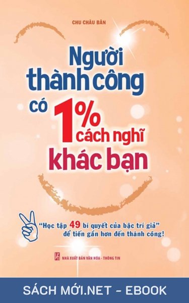 Tải ebook Người Thành Công Có 1% Cách Nghĩ Khác Bạn PDF/MOBI/EPUB/AZW3