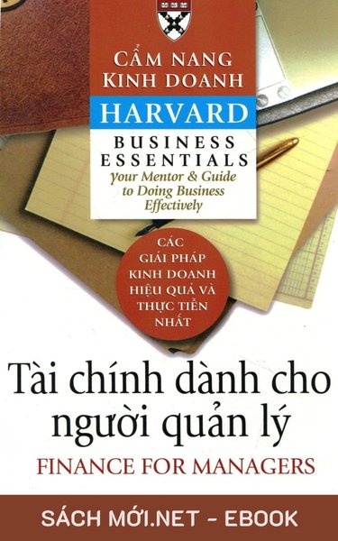 Tải ebook Tài Chính Dành Cho Người Quản Lý PDF/MOBI/EPUB/AZW3