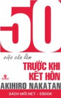 Tải ebook 50 Việc Cần Làm Trước Khi Kết Hôn PDF/MOBI/EPUB/AZW3